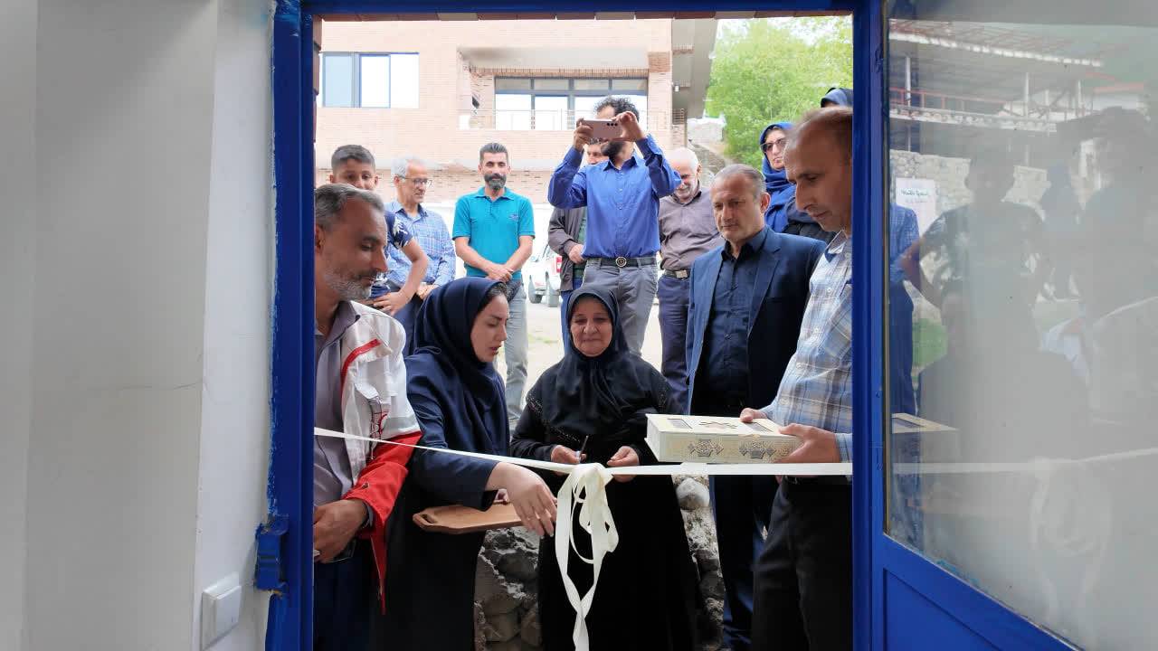 افتتاح خانه بهداشت روستای شانه تراش و ارائه خدمات درمانی رایگان